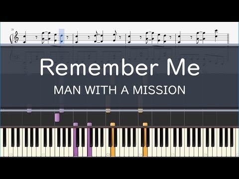 Man With A Mission Remember Me ピアノ楽譜 ドラマ ラジエーションハウス 放射線科の診断レポート 主題歌 Youtube