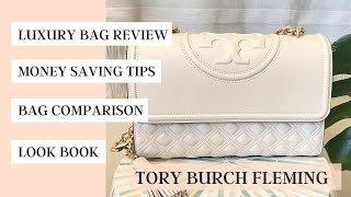 Tory Burch Fleming Bag Review - LUXURY BAG REVIEW, MONEY SAVING TIPS, BAG COMPARISON & LOOK BOOK Tory Burch Fleming Geo