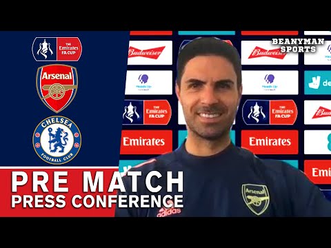 Mikel Arteta - Arsenal v Chelsea - Pre-Match Press Conference - FA Cup Final
