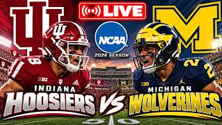 Live Michigan Wolverines vs Indiana Hoosiers Week 8 NCAA College Football 2026