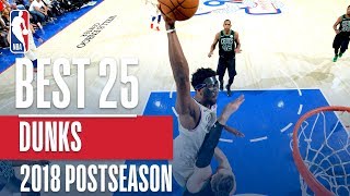 best dunks of the 2018 nba playoffs