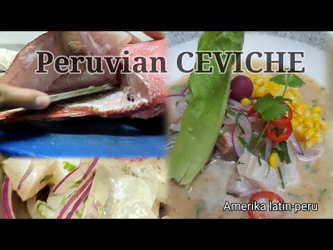 Video: Apakah ceviche ikan mentah?