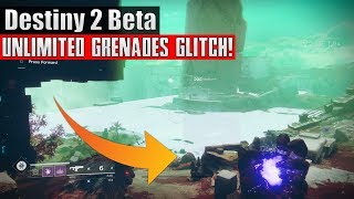 Destiny 2 Beta - NEW Amazing Voidwalker Unlimited Grenade Glitch Tutorial! (Infinite Grenade Glitch)