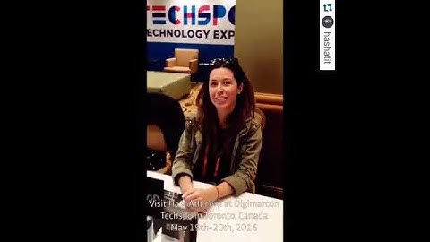 HashAtIt.com At The Digimarcon Digital Marketing Conference in Toronto, Canada