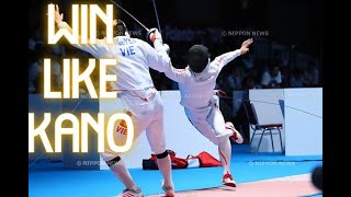How to manage a bout in epee like Kano(JPN)