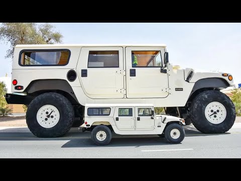 INSIDE THE WORLDS LARGEST HUMMER H1 IN DUBAI