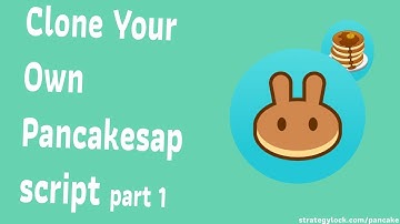 Creating your own pancakeswap clone : part 1