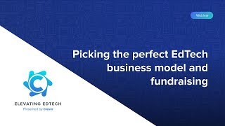 Picking the perfect EdTech business model with Geoff Ralston, Y Combinator