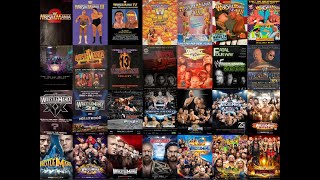 (FOR KIDS) Every Wrestlemania poster (1985-2023)