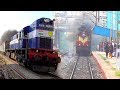 15 IN 1 COMPILATION OF CHUGGING HONKING SMOKING ALCO DIESEL LOCOMOTIVES | INDIAN RAILWAYS
