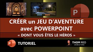 Créer un MINI-JEU D'AVENTURE cliquable avec POWERPOINT (Tutoriel facile) screenshot 5