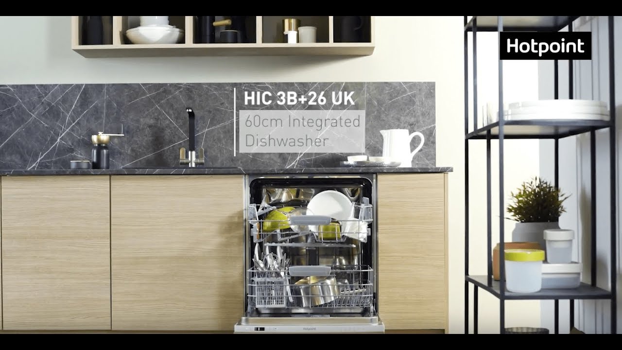 hotpoint grey dishwasher