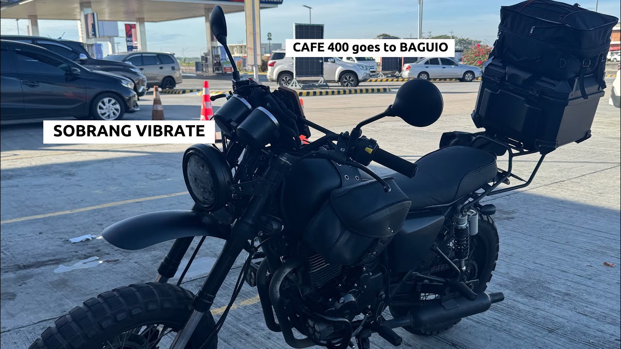 Kaya ba ng Motorstar CAFE 400 scrambler/tracker build? (QC to Baguio via Kennon POV)