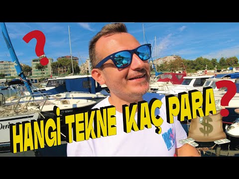 HANGİ TEKNE KAÇ PARA ? GÜNCEL TEKNE FİYATLARI VE ÖNERİLERİ ! 50 BİN TL & 4 MİLYON  EURO YA KADAR !