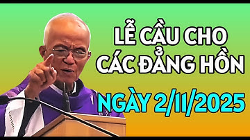 LỄ CẦU CHO CÁC ĐẲNG LINH HỒN . NGÀY 2/11/2025 . BÀI GIẢNG HAY NHẤT CỦA CHA HỒNG