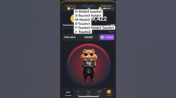 Hamster Kombat Daily Cipher June 14,2024 "GAMEFI" using Morse code #dailycipher #hamsterkombat