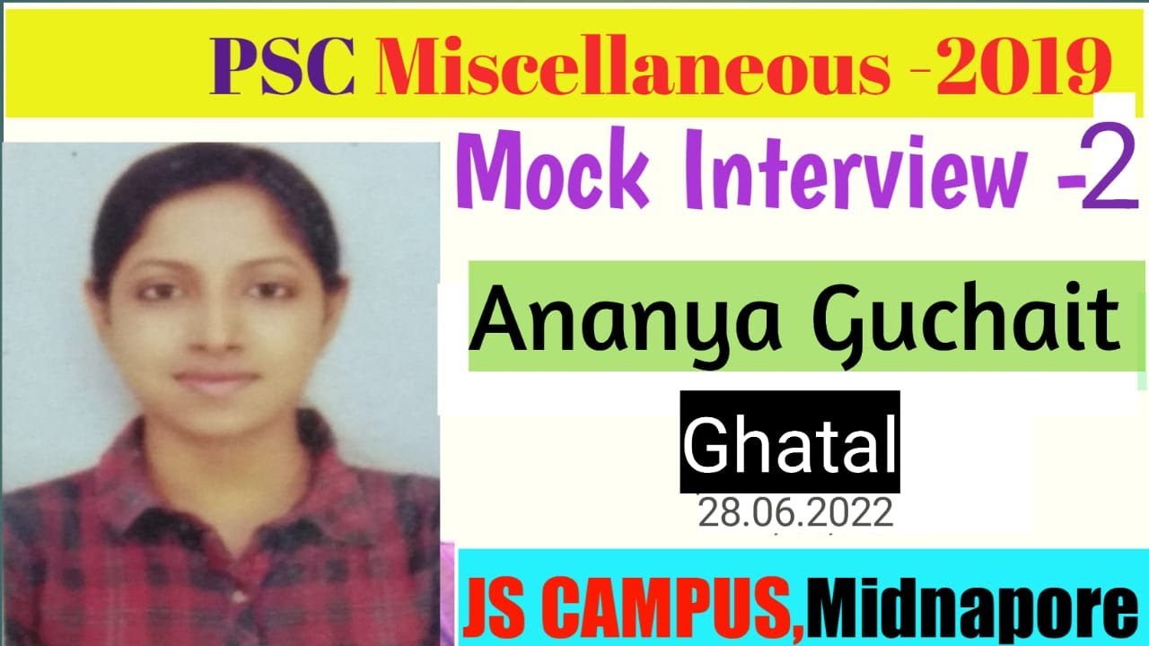 WBPSC Miscellaneous Interview