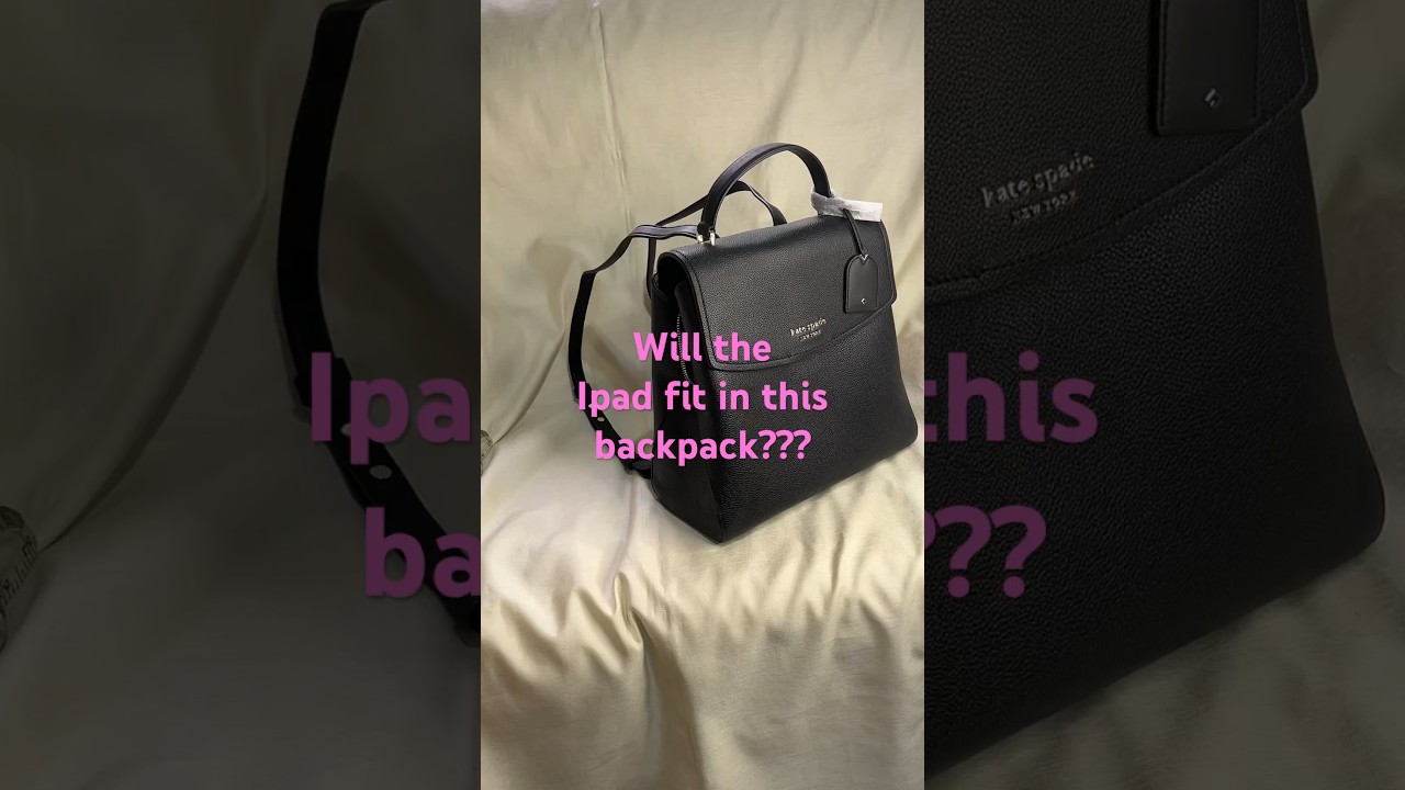 Kate Spade Thompson Backpack can fit an Ipad? 