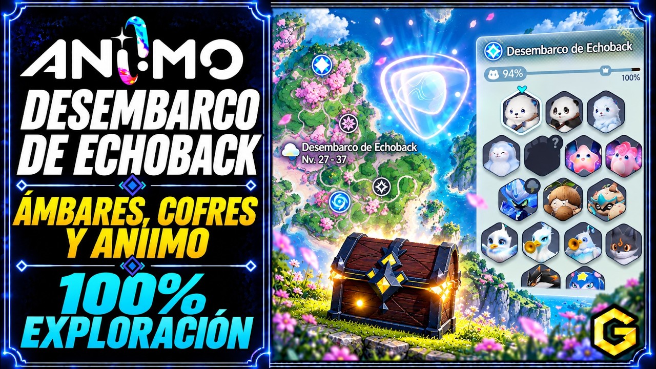 todos los coleccionables de Desembarco de Echoback en Aniimo