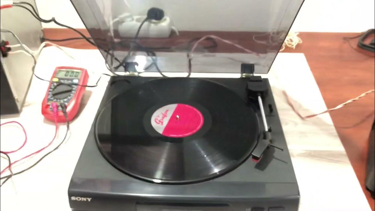 SONY PSLX56P turntable YouTube