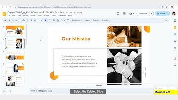 How to Delete a Slide On Google Slide