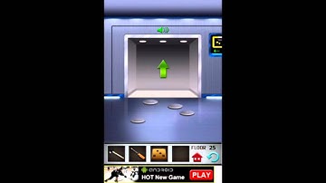 100 Floors game walk-through Levels 21-30 (commentary) HD