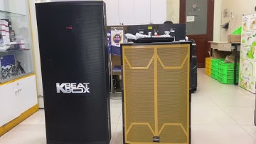 Chọn loa kéo 4 tấc đôi hay 5 tấc đơn ??Chọn Acnos kb63s hay Hosan Kg18-28?