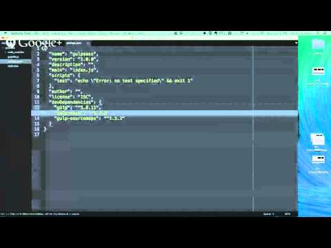 Sass Bites #78 - Libsass in Gulp