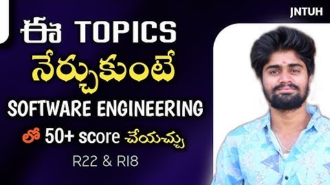 Most Important Topics in Software Engineering R22 & R18 | JNTUH | CodingFataka | SoftwareEngineering