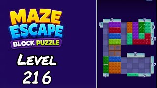 Maze Escape Level 216 Walkthrough