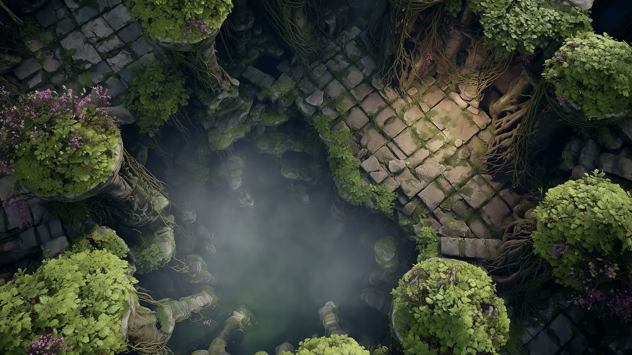 D&D | The Hanging Deep Free No Grid | Animated Battle Maps