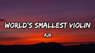 AJR - World's Smallest Violin (Lyrics) screenshot 1