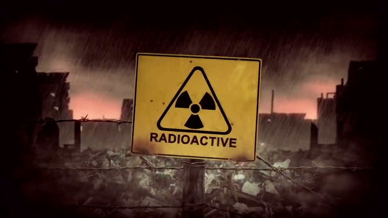City Ruins Under Radioactive Rain | Post Apocalyptic Dark Ambience Music | 1h