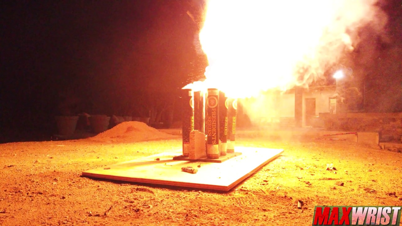 New Years Fireworks *HEAVY ARTILLERY* with Chase Waling! - YouTube