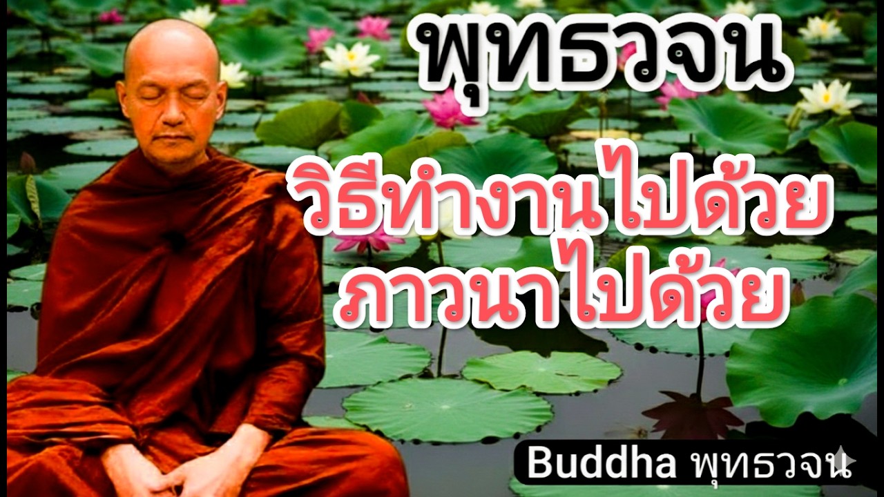 วิธีทำงานไปด้วย ภาวนาไปด้วย