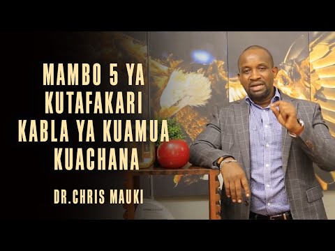 Video: Nini Cha Kusema Kabla Ya Kuachana