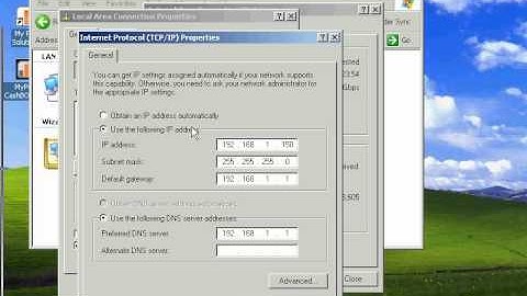 How put Automatic IP Windows XP