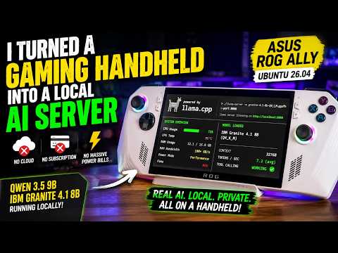 Can a Gaming Handheld Run Real AI Models
