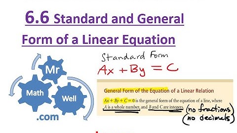 FM 10 6.6 Standard and General Form (Lesson 2024)
