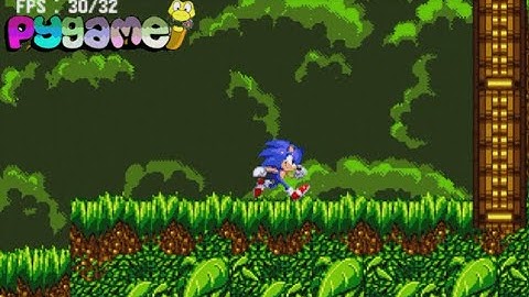[PYTHON|PYGAME] Sonic the Hedgehog Pocket - Second Iteration Development (ARCHIVE 5) | 30FPS