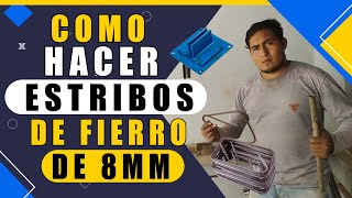 How To Make 8mm Iron Stirrups step By Step