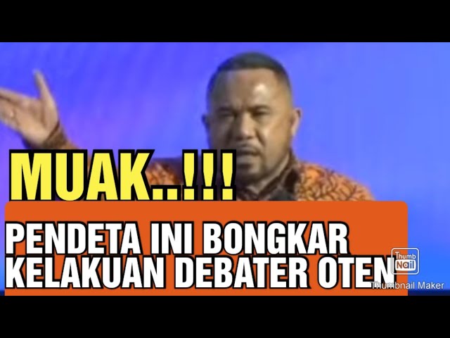 PDT MELL ATTOCK MUAK DENGAN KELAKUAN DEBATER KRISTEN class=