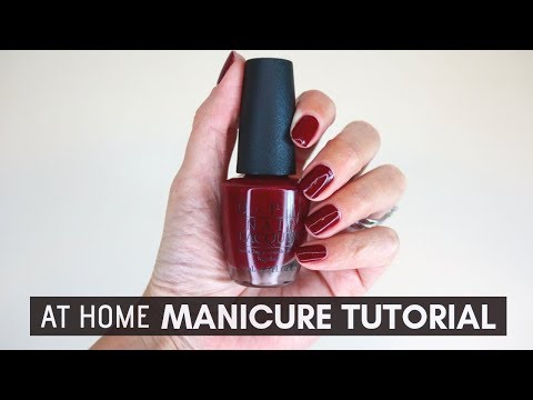 Comment vous donner une manucure à la maison