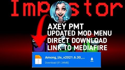 AMONG US (AXEY PMT) UPDATED MOD MENU || Gold Falcon