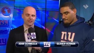 Giants Insider: DE Olivier Vernon Interview