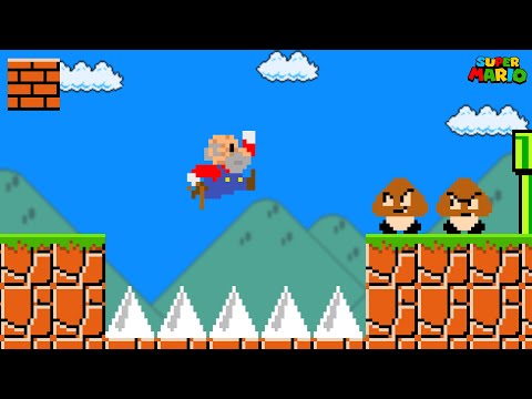 What If Every Time Mario Jumps, He Gets OLDER?