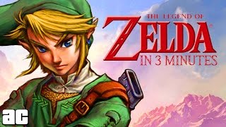 Legend of Zelda ENTIRE Storyline in 3 Minutes (Zelda Cartoon Animation)