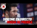 EN DIRECTO I Rueda de prensa de Simeone antes del Getafe-Atlético en vivo
