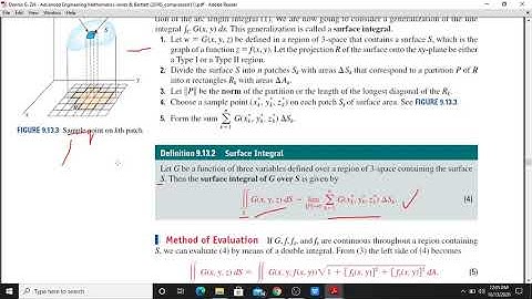 Calicut University - Sem 3 - Complimentary Mathematics - Surface Integrals - Part 3.
