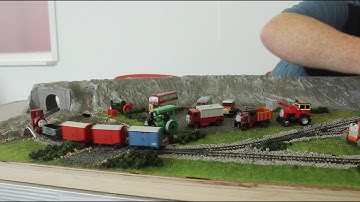 HD The Making Of My 009 N Gauge Bachmann Skarloey Layout